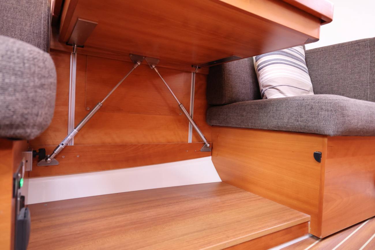 Lowering chart table