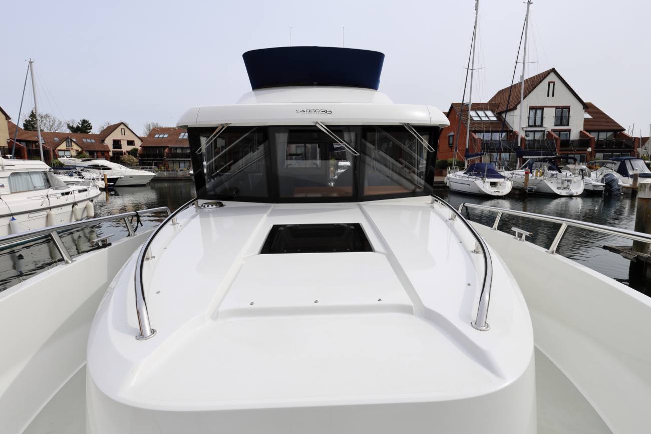 Sargo 36 Fly Memsahib Foredeck