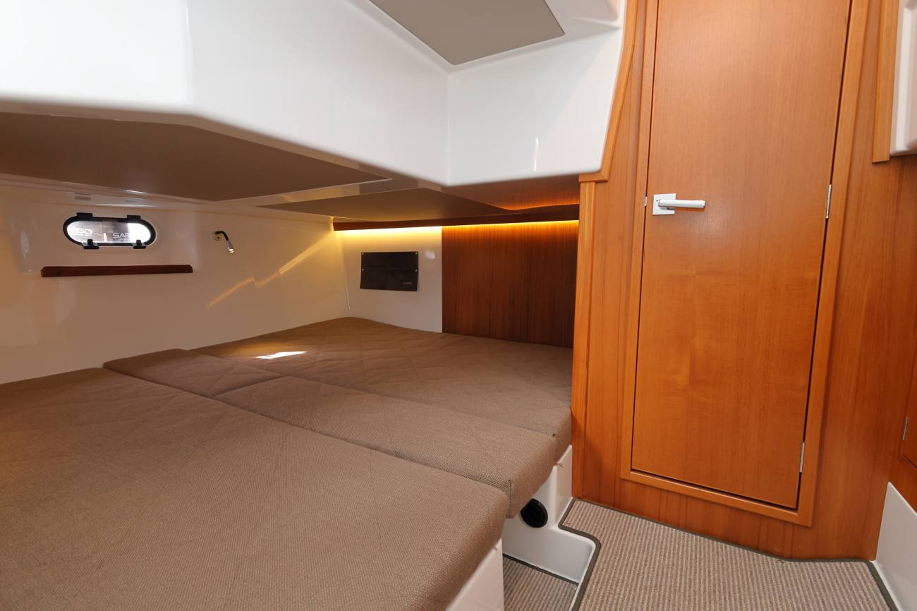 Sargo 36 Fly Memsahib Aft Cabin Double