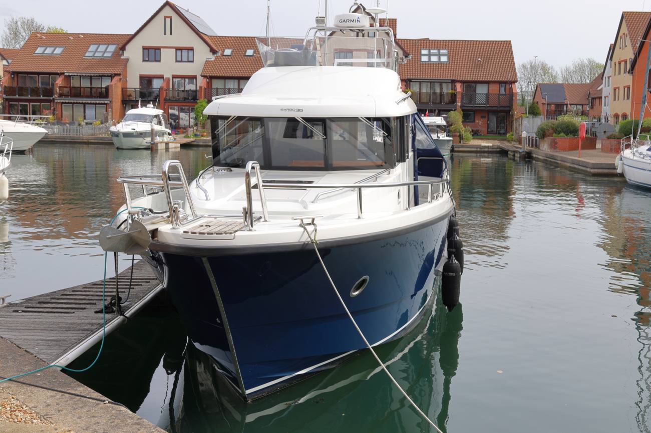 Sargo 36 Fly Memsahib Afloat