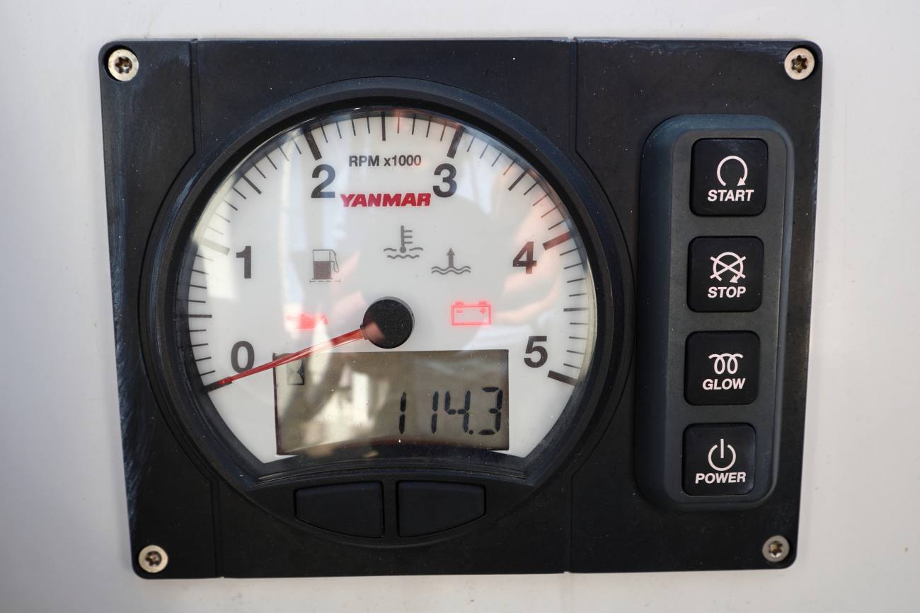 Engine hours as of April 2026